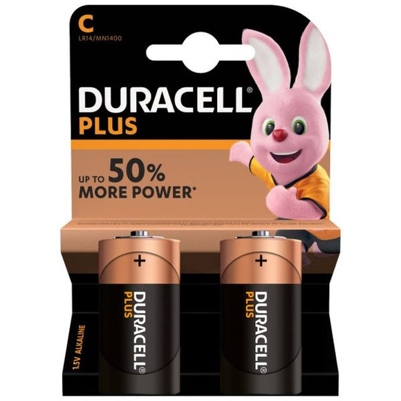 Duracell C 2pk Plus Power MN1400 10 - MN1400B2PP