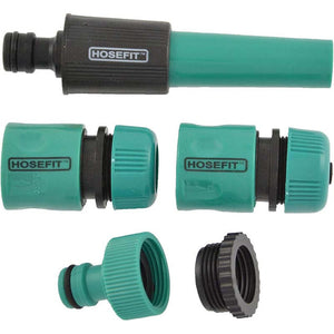 Greenjem Hosefit 5 Piece Hose Nozzle Set-HF1