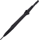 Ashley Summers Golf Umbrella Large Wind Resistant FibreLight Black - UM-0580