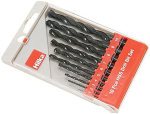 Hilka 10 pce HSS Drill Bit Set-49707010