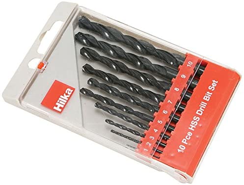 Hilka 10 pce HSS Drill Bit Set-49707010