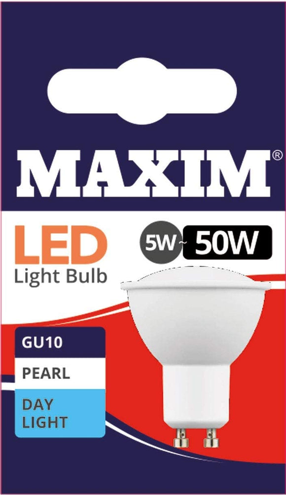 5W=50W Maxim LED GU10 DL Pearl SWx10-50MLGU10DL5X10