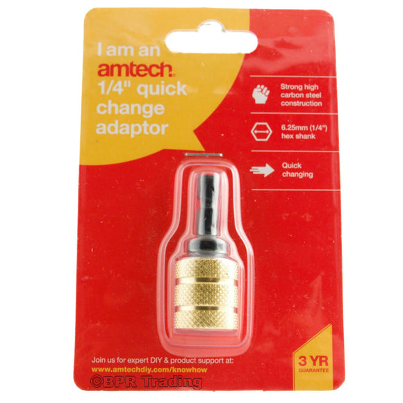 Amtech 1/4 Quick Change Adaptor - F0730