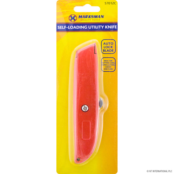 Marksman Self Loading Utility Knife With Auto Lock - 57012