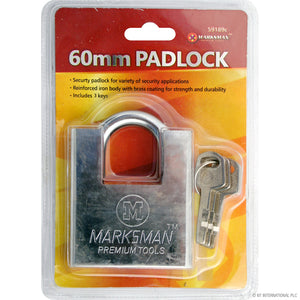 Marksman 60mm Half Wrapped Beam Padlock - 59189