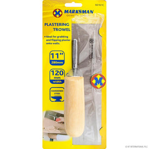 Marksman 11"/28cm Plastering Trowel - Wood Handle-60161
