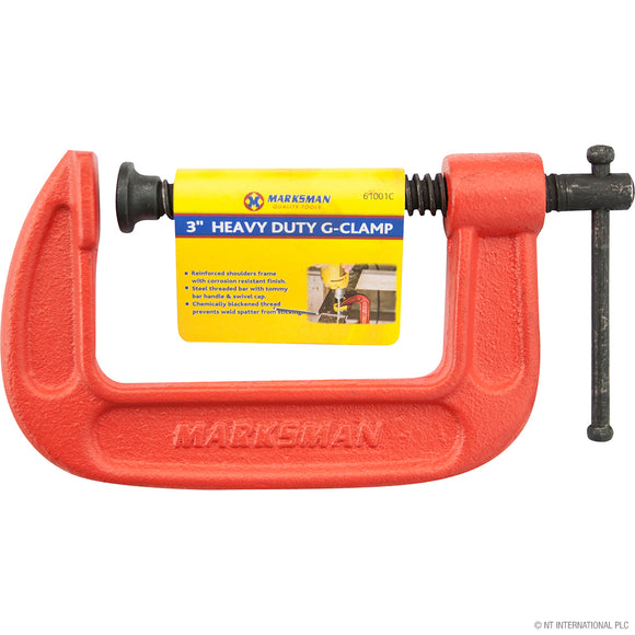 Marksman 3/7.5cm Heavy Duty G Clamp - 61001