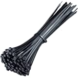 Toolzone 12pc 20 x 9mm Black Cable Ties - EL132