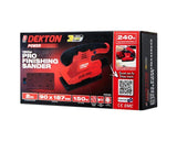 Dekton power 150 W Pro finishing Sander 2Pcs - 630020