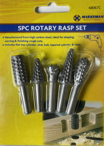 Marksman 5pc Rotary Rasp Set-68067