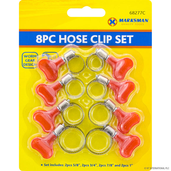 Marksman 8pc Hose Clip Set - 68277