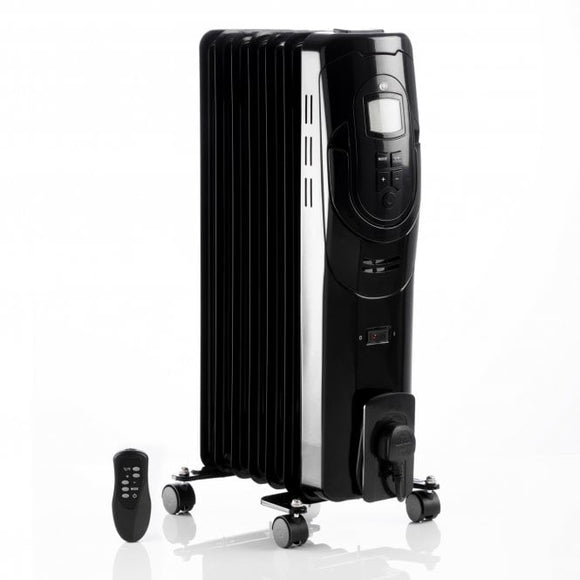 Dewoo 1500w 7 Fin oil Filled Radiator With LCD Display - HEA1820GE