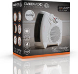 Daewoo 2000W Flat Fan Heater - HEA1139