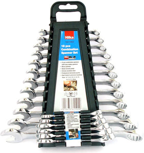 Hilka 18 pce Combi Spanner Set Metric-16211802