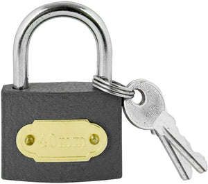 40mm Iron Padlock Blue and Pink-LOCK1