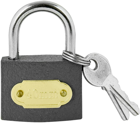 40mm Iron Padlock Blue and Pink-LOCK1