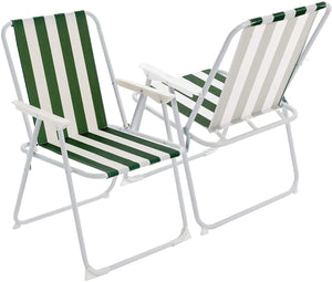 Cross Country  beach chair-Blue/white,green/white-CC-50224