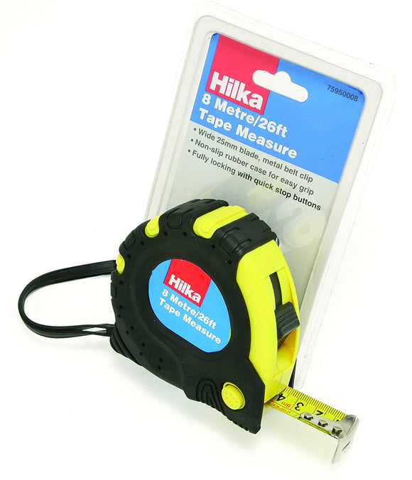 Hilka 8m/26ft Tape Measure-75950008