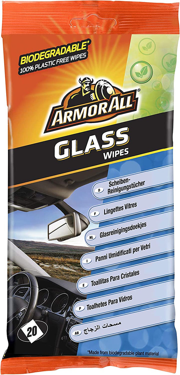 Armor All 20ct Glass Flow Wipes - AA37020ML1