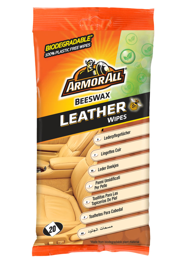 Armor All 20Ct Leather Flow Wipes - AA39020ML1