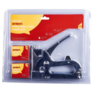 Am-tech Heavy Duty 3 Way Staple Gun - B3725