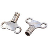 2 Piece radiator key set - clock Type C3125