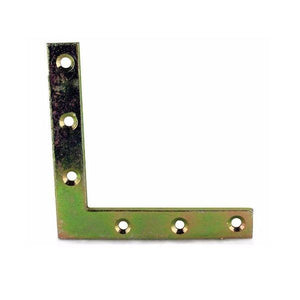 Perry 63mm 2½" No.324 Corner Plates - 324-0063ZP-750