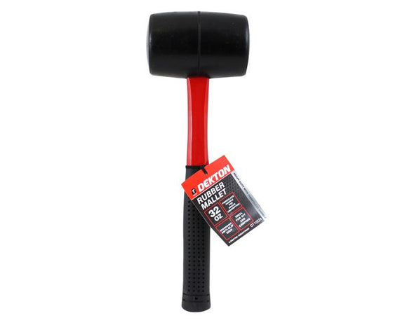 DEKTON FIBREGLASS RUBBER MALLET 32oz -10224