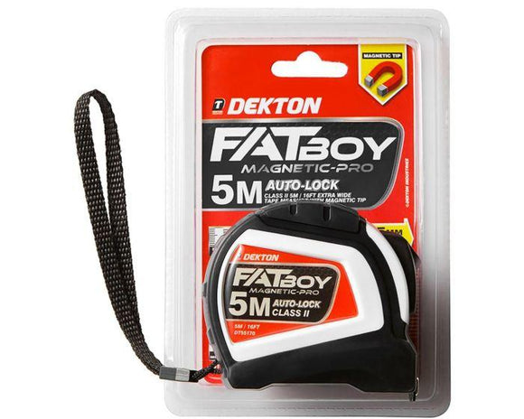 Dekton fatboy magnet tape measure 5mx25mm-55170