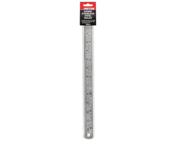 Dekton 300mm Stainless Steel Ruler-55514