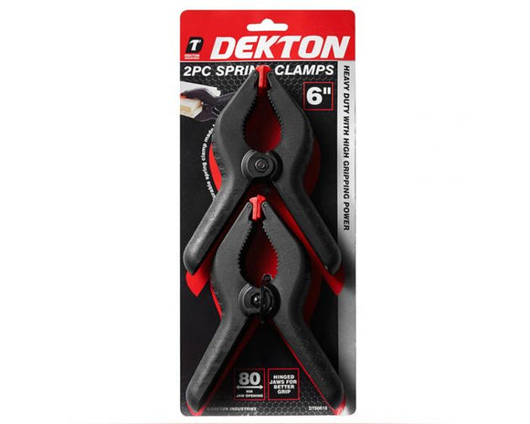 Dekton 2pc Spring Clamps 6