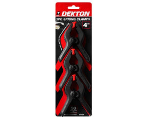 Dekton 3pc 4 Spring Clamps - 60620