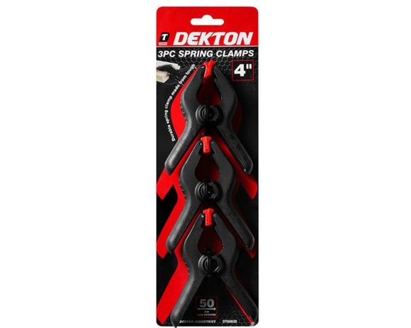 Dekton 3pc 4 Spring Clamps - 60620