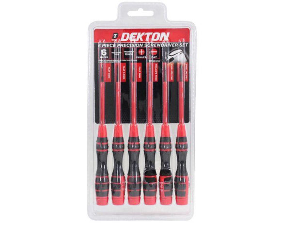 Dekton 6 pc Precision Screwdriver Set -  65310