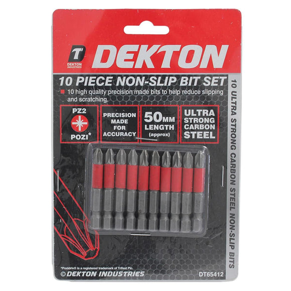 Dekton 10pc Bit Set Small - 65412