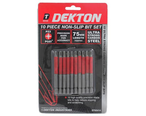Dekton 10pc Bit Set Large - 65414