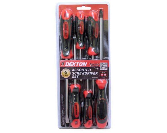 Dekton 6 pc screwdriver Set - 65501