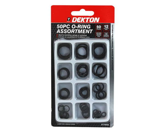 Dekton 50pc O-Ring Assortment with Case-70532