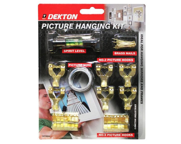 Dekton 15pc Picture Hanging Set-70534