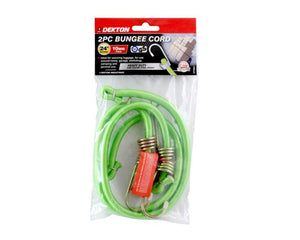 Dekton 2pc 24 x 10mm  Heavy Duty Bungee Cord-70641