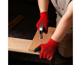 Dekton Ultra Grip Working Gloves Black/Red Nitrile Size 8/M - 70770