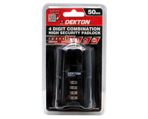 Dekton 4 digit combination High Security Padlock-71010