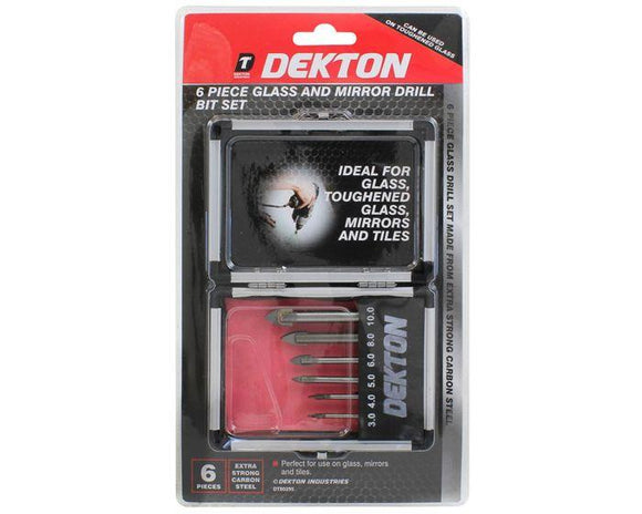 Dekton 6pc Glass Drill Set-80295