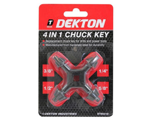 Dekton 4 in 1 Chuck Key - 80310