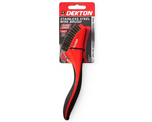 Dekton Soft Grip S/Steel Wire Brush-85970