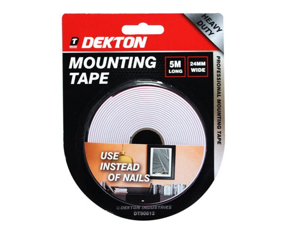 DEKTON RED RELEASE LINE MOUNTING TAPE 24MM X 5M-90812