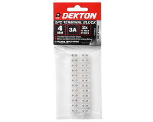 Dekton 2pc 4mm Terminal Block - 95310