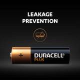 Duracell Plus 100% Extra Life Alkaline Power AA 4 Pack - MN1500B4PLUS