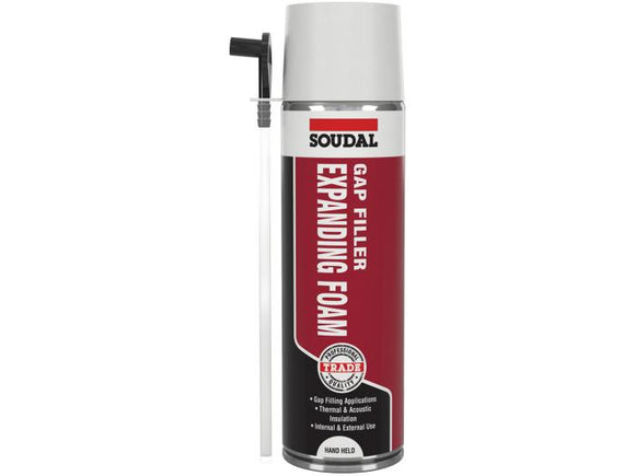 Soudal 500 ml Handheld Expanding Foam B3 Tr. Uk - 131553