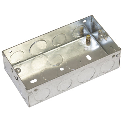 Eagle Metal 2 Gang Box 35mm Bopp Packed - E361AF